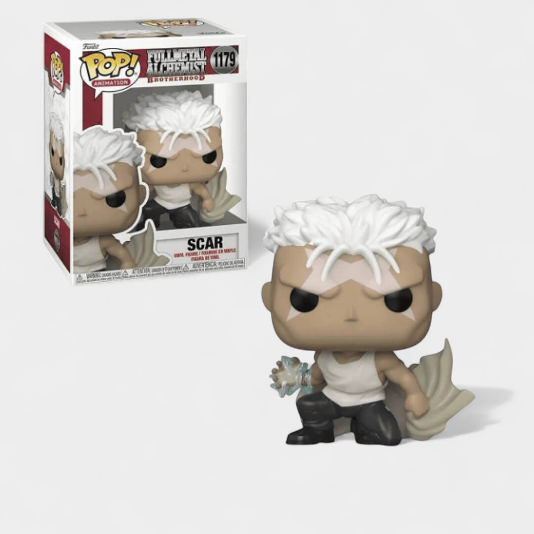 FUNKO POP FULLMETAL ALCHEMIST BROTHERHOOD - SCAR 1179  ORIGINAL