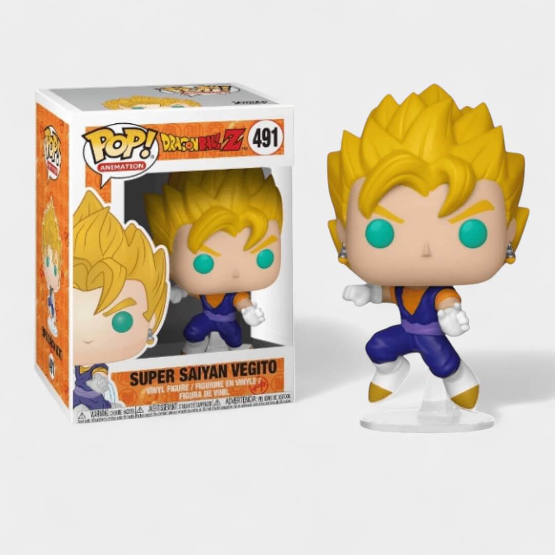 FUNKO POP DRAGON BALL SAIYAN VEGITO 491 ORIGINAL