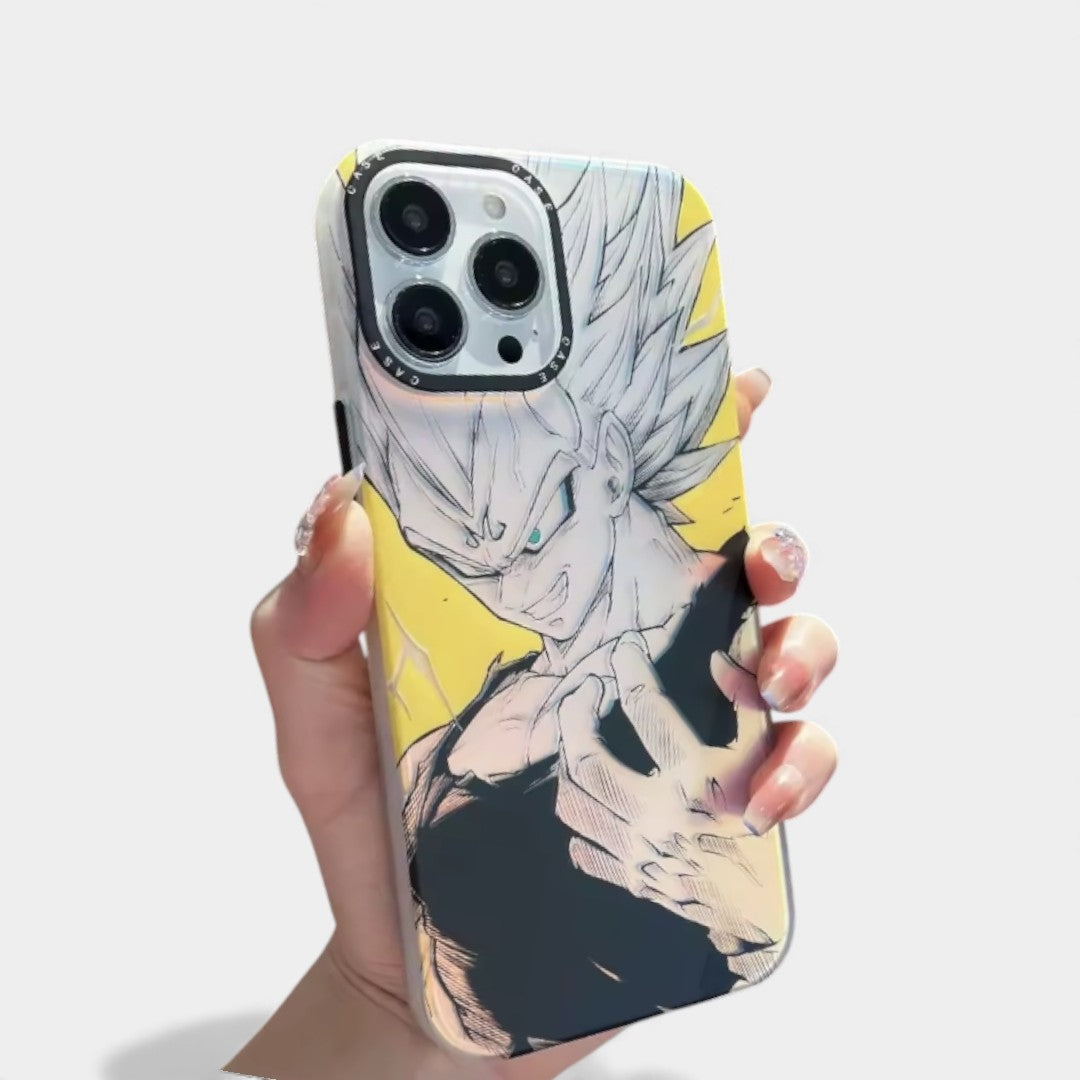 CAPINHA DE IPHONE  DRAGON BALL VEGETA FURY