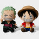 PELÚCIA DO ZORO E LUFFY ONE PIECE