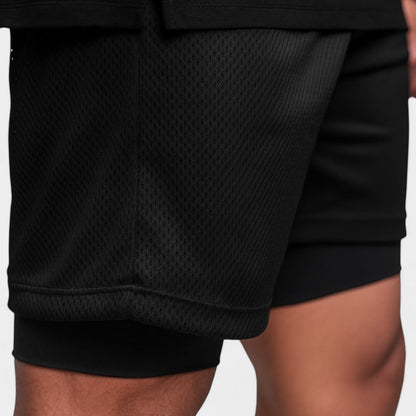 SHORT ANIME FIT™ UNISSEX ZENITSU RESPIRAÇÃO PROFUNDA