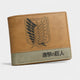 CARTEIRA DE COURO ATTACK ON TITAN
