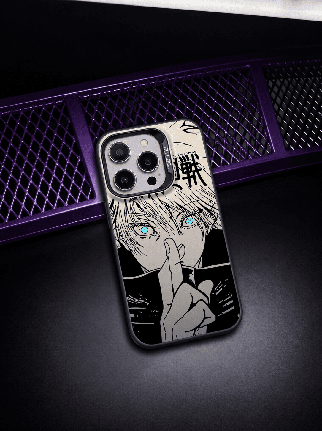 CAPINHA DE IPHONE JUJUTSU KAISEN GOJO EXPANSÃO