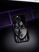 CAPINHA DE IPHONE EREN VS TITAN METALIZADO