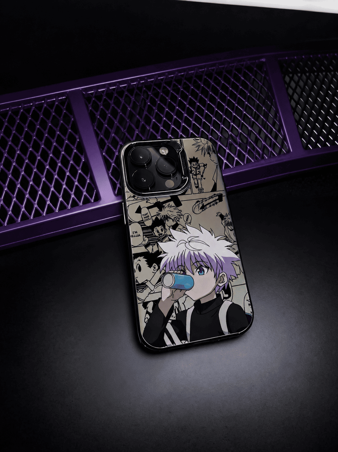 CAPINHA DE IPHONE KILLUA ENERGY METALIZADO