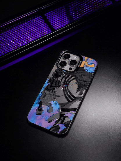 CAPINHA DE IPHONE  AKAZA DEMON SLAYER