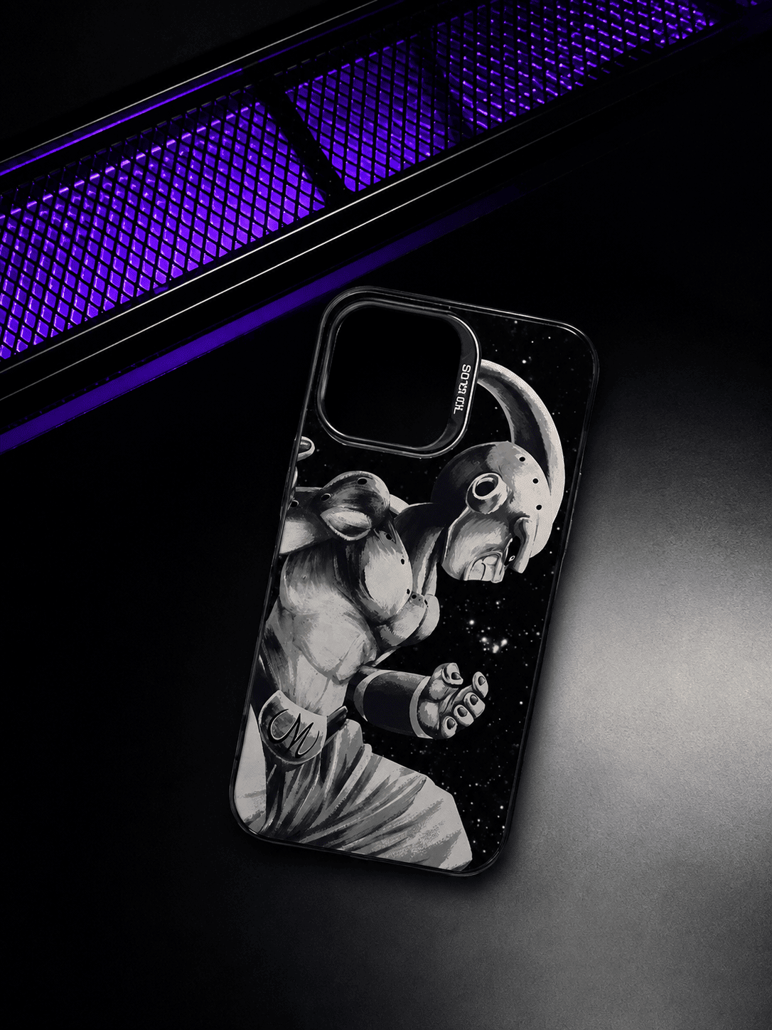 CAPINHA DE IPHONE DRAGON BALL MAJIN BLACK