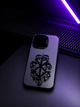 CAPINHA DE IPHONE SKULL BERSERK METALIZADO