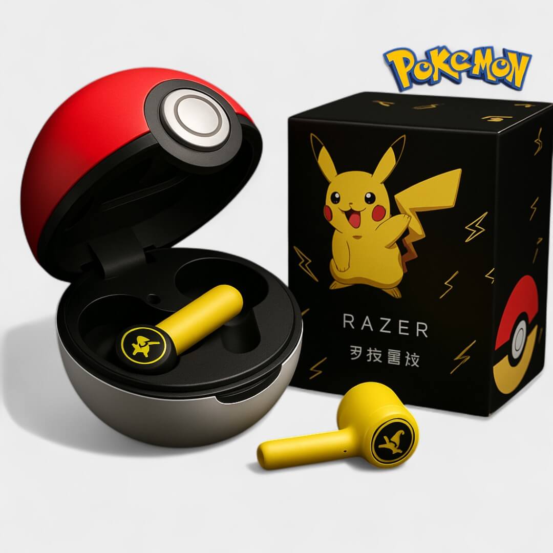 FONE POKÉSHOCK DA RAZER COM APENAS 20 UNIDADES DISPONÍVEIS