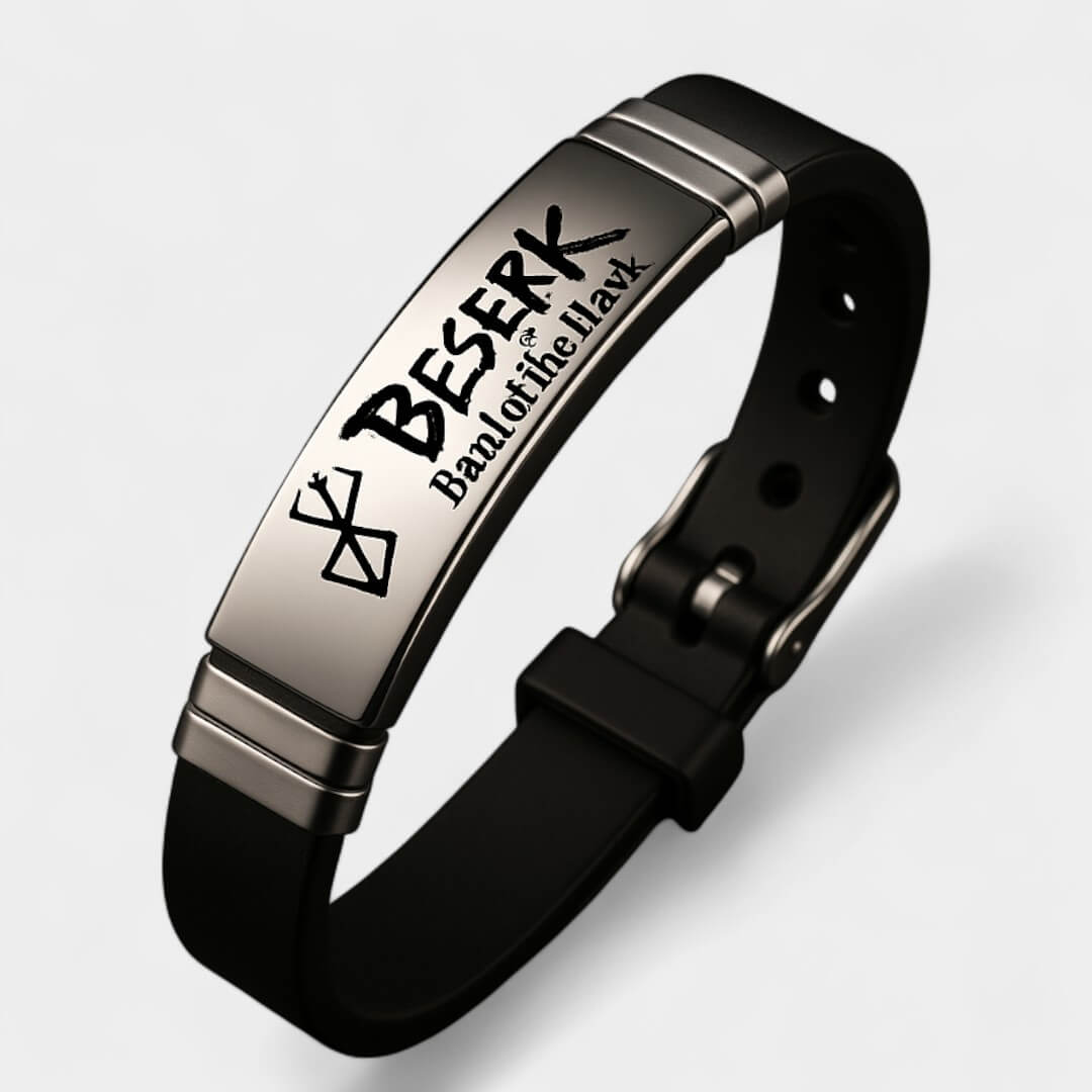 BRACELETE DE BERSERK AÇO INOXIDÁVEL