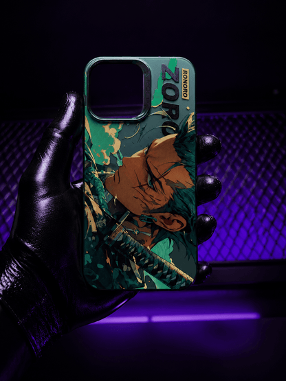 CAPINHA DE IPHONE  ZORO REAL LIFE