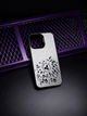 CAPINHA DE IPHONE MARCA DA MALDIÇÃO  METALIZADO