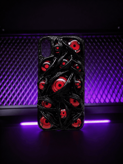 CAPINHA DE IPHONE REALISTA DO SHARINGAN