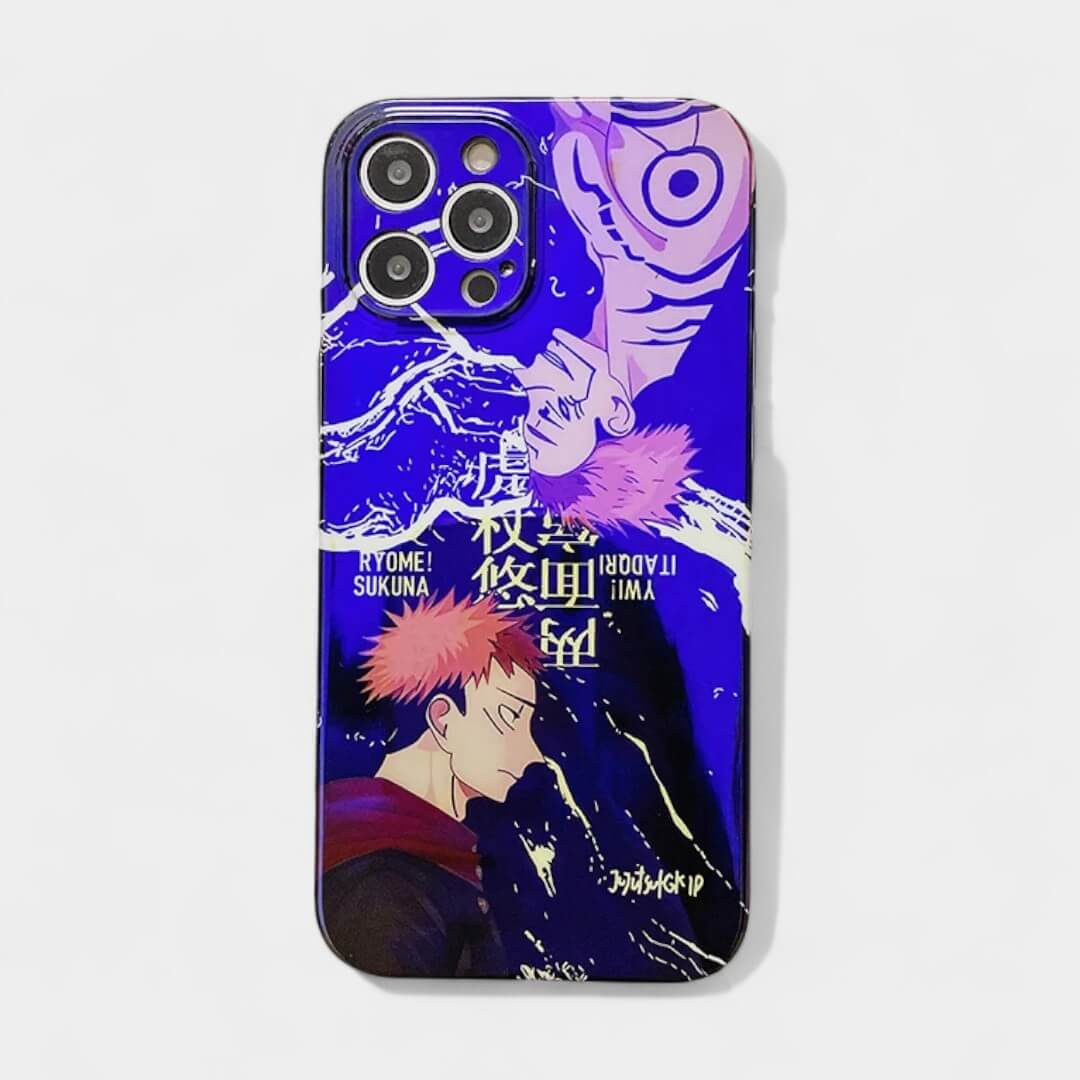 CAPINHA DE IPHONE ITADORI E SUKUNA 4K