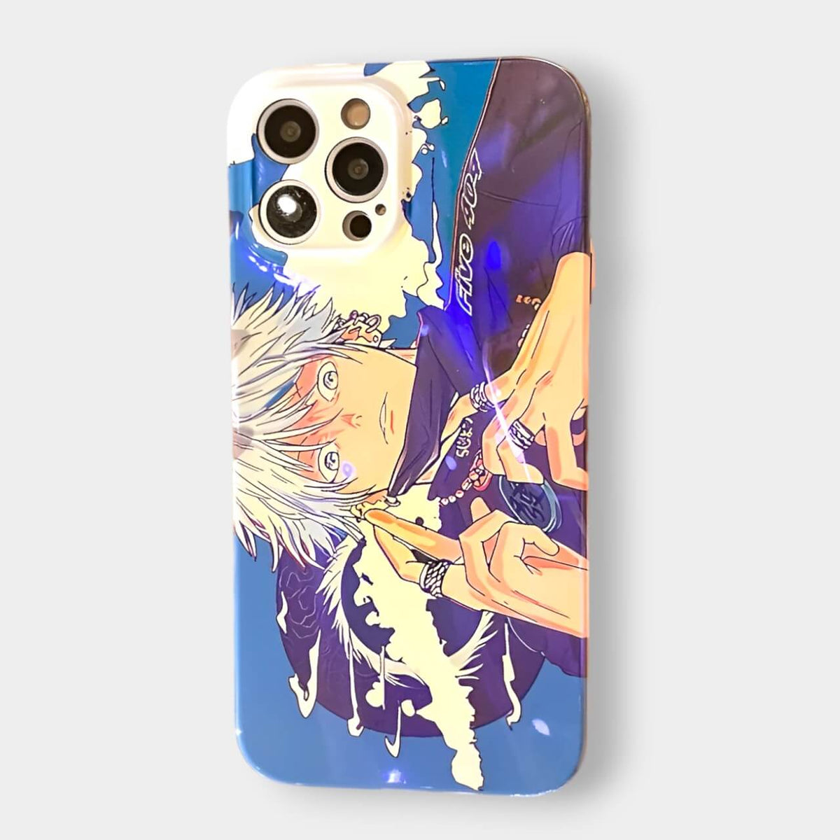 CAPINHA DE IPHONE  GOJO SEM VENDA NO OLHO 4K