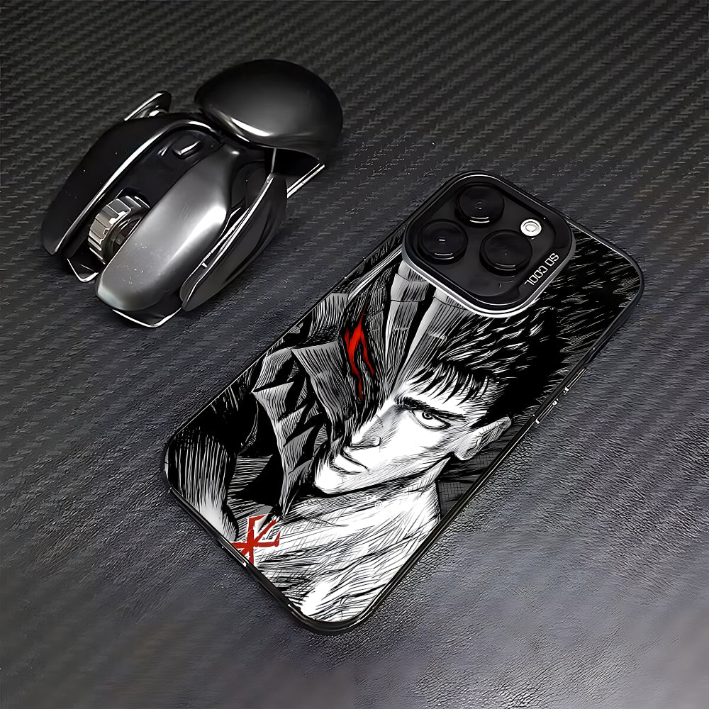 CAPINHA DE IPHONE GUTS MEIO A MEIO METALIZADO