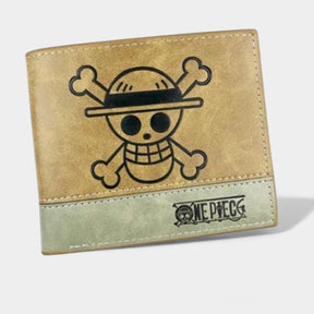 CARTEIRA DE COURO ONE PIECE