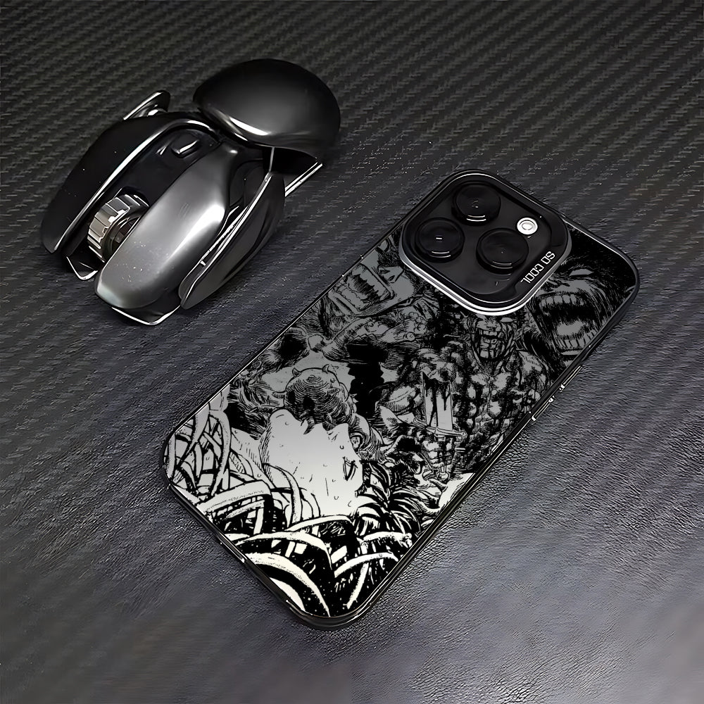CAPINHA DE IPHONE GUTS SOLIDÃO METALIZADO