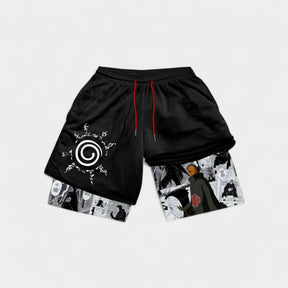 SHORT ANIME FIT™ UNISSEX NARUTO OBITO