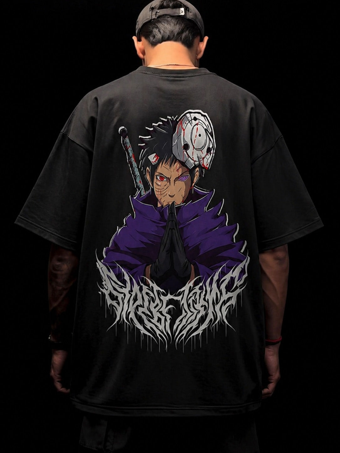 CAMISETA OVERSIZED PREMIUM OBITO