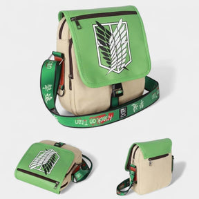 POCHETE DE LADO TRANSVERSAL ATTACK ON TITAN