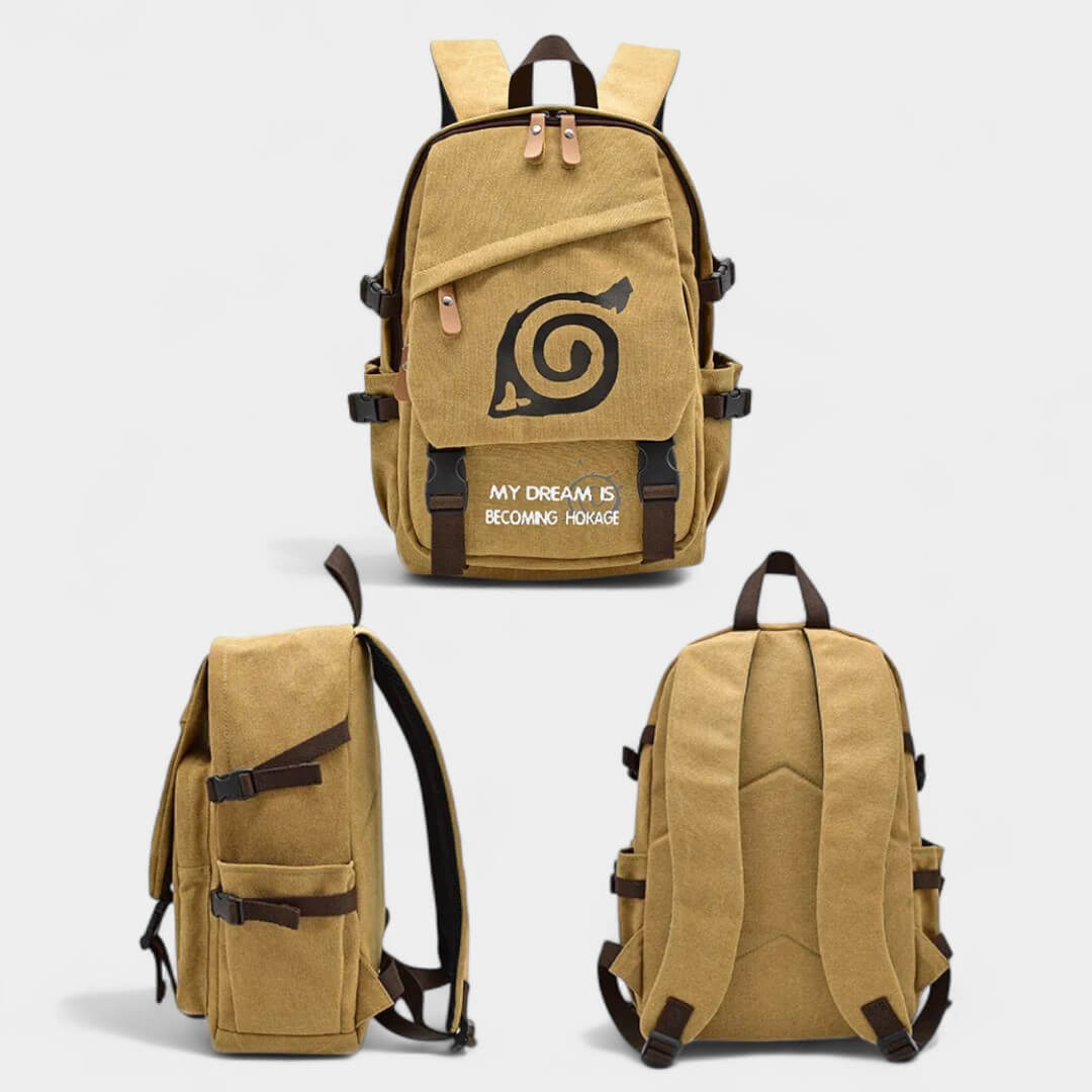 MOCHILA ESCOLAR KONOHA NARUTO