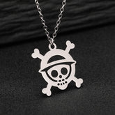 COLAR CAVEIRA SIMBOLO ONE PIECE