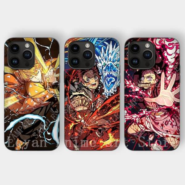 CAPINHA DE IPHONE DO DEMON SLAYER 3D