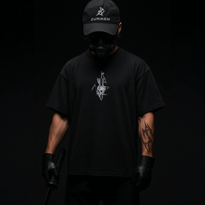 CAMISETA OVERSIZED PREMIUM BERSERK GUTS SKULL