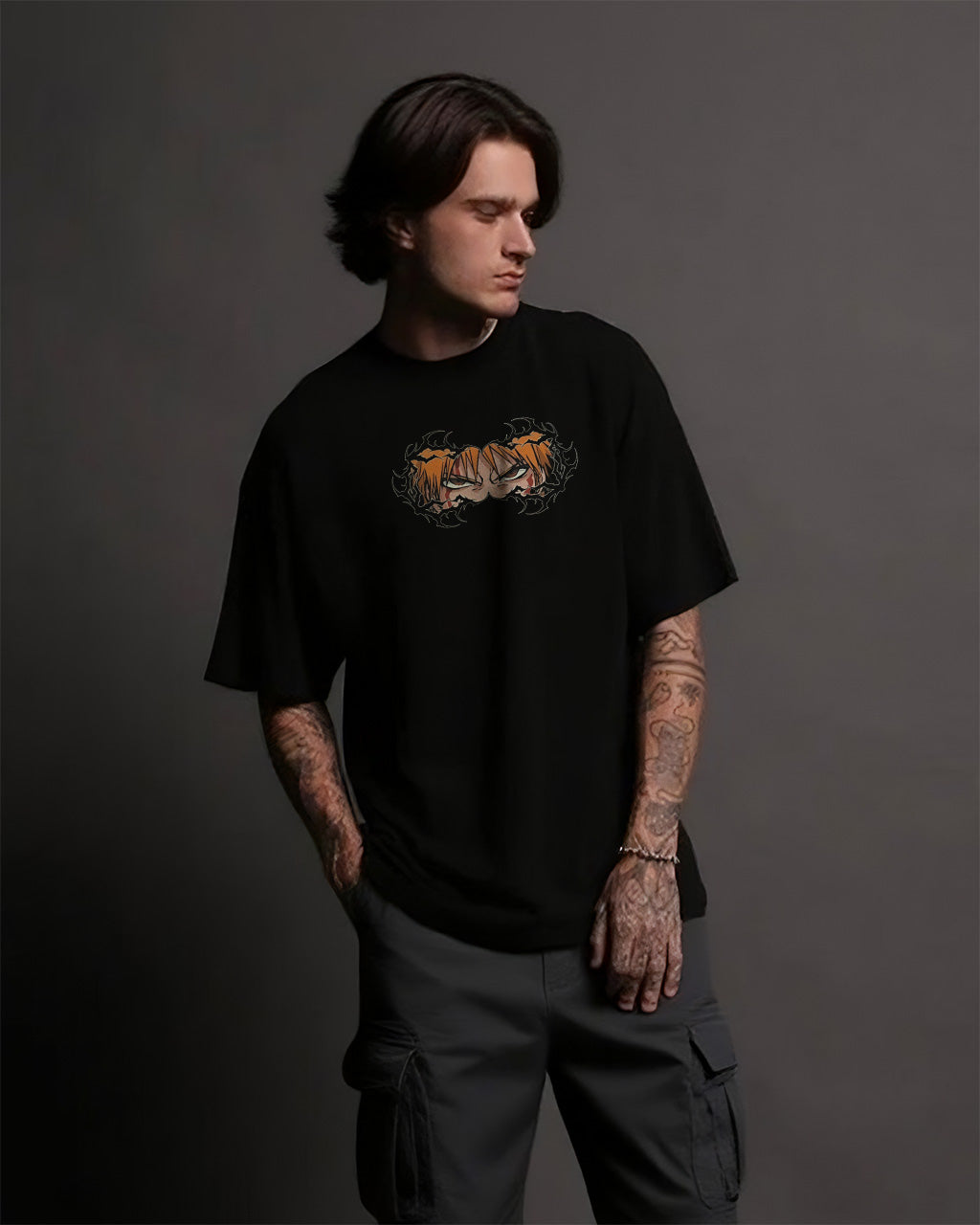 CAMISETA OVERSIZED PREMIUM BLEACH ICHIGO SIX