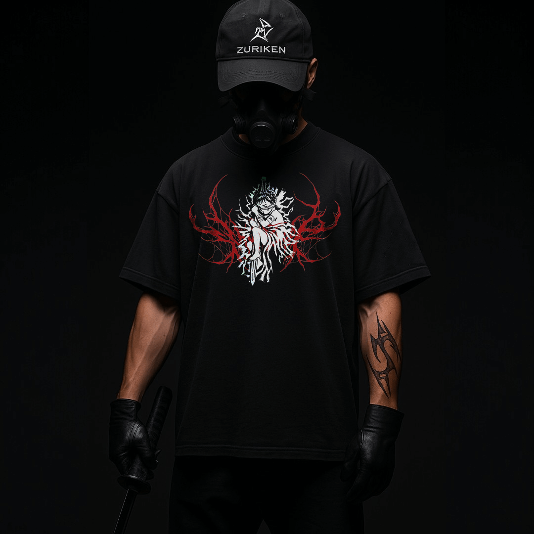 CAMISETA OVERSIZED PREMIUM BERSERK O NASCER