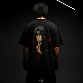 CAMISETA OVERSIZED PREMIUM NARUTO ITACHI