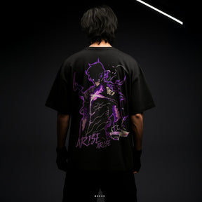 CAMISETA OVERSIZED PREMIUM SOLO LEVELING SUNG JIN-WOO