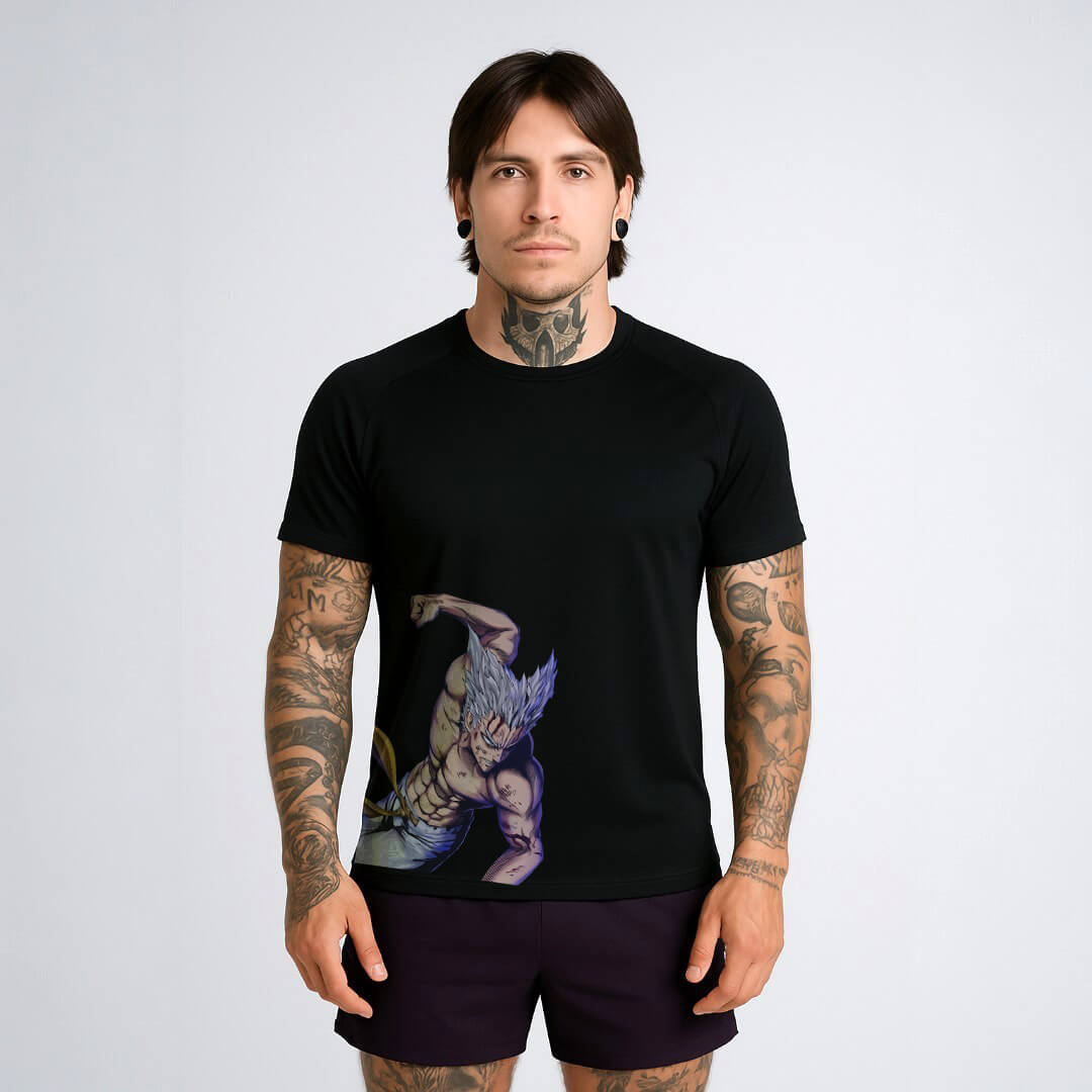 CAMISETA ANIME FIT™️ ONE PUNCH MAN GAROU