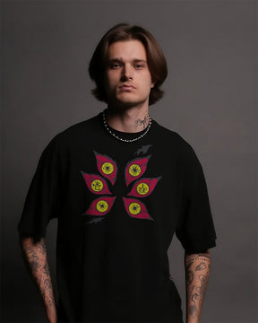 CAMISETA OVERSIZED PREMIUM DEMON SLAYER KOKUSHIBO