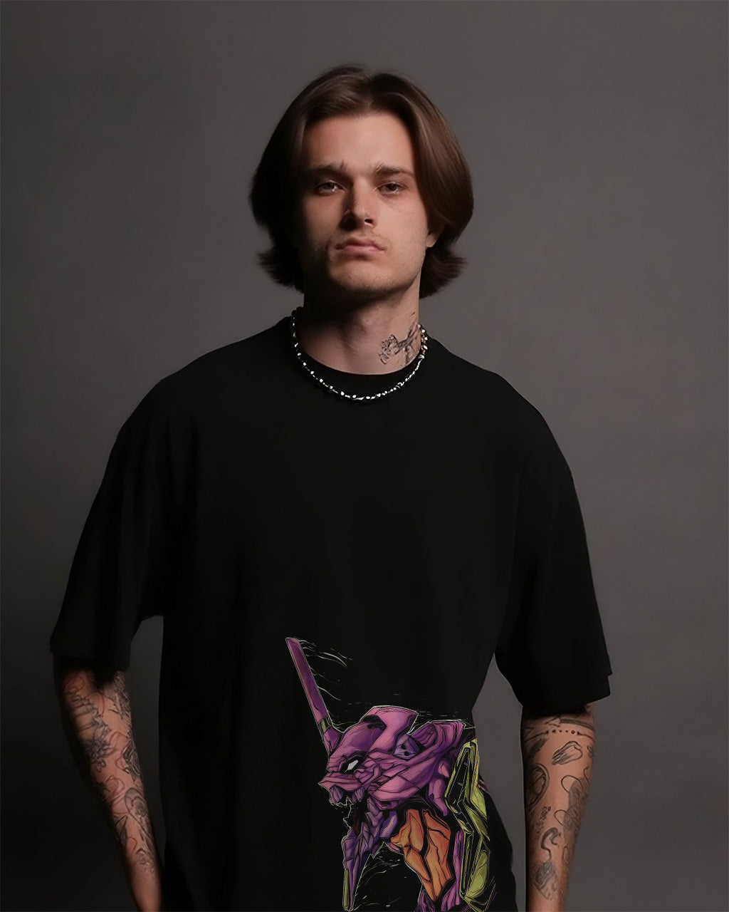 CAMISETA OVERSIZED PREMIUM EVANGELION EVA 01
