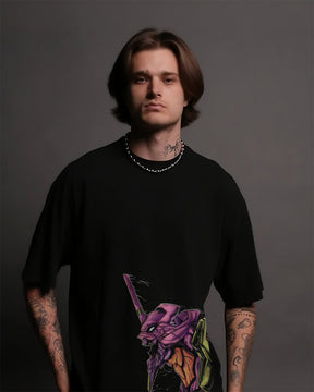 CAMISETA OVERSIZED PREMIUM EVANGELION EVA 01