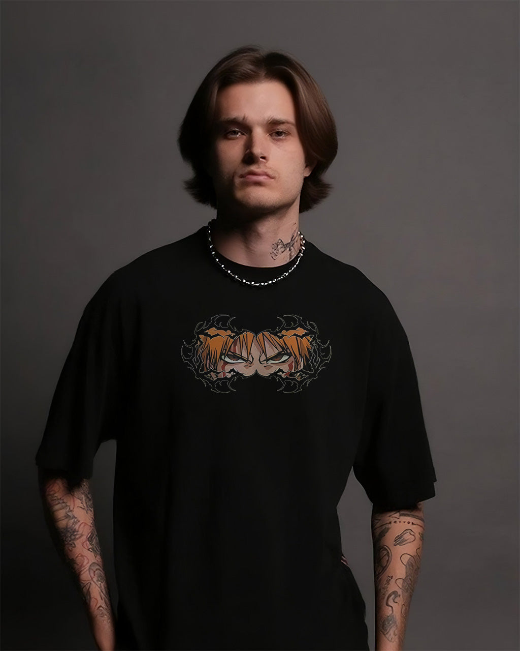 CAMISETA OVERSIZED PREMIUM BLEACH ICHIGO SIX