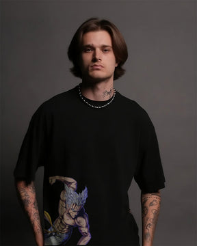 CAMISETA OVERSIZED PREMIUM ONE PUNCH MAN GAROU