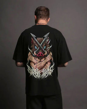 CAMISETA OVERSIZED PREMIUM INOSUKE DEMON SLAYER