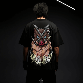 CAMISETA OVERSIZED PREMIUM INOSUKE DEMON SLAYER