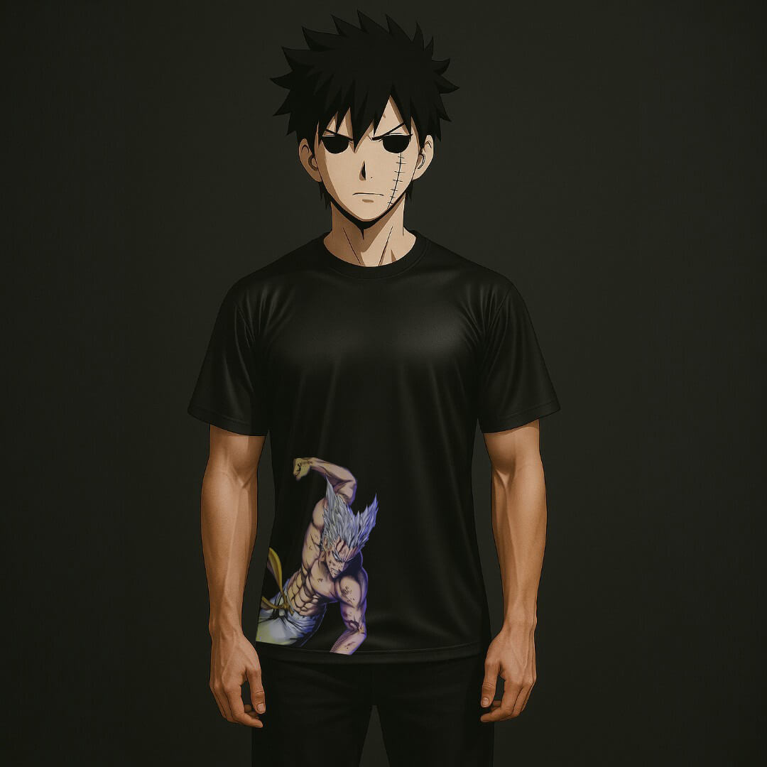 CAMISETA ANIME FIT™️ ONE PUNCH MAN GAROU