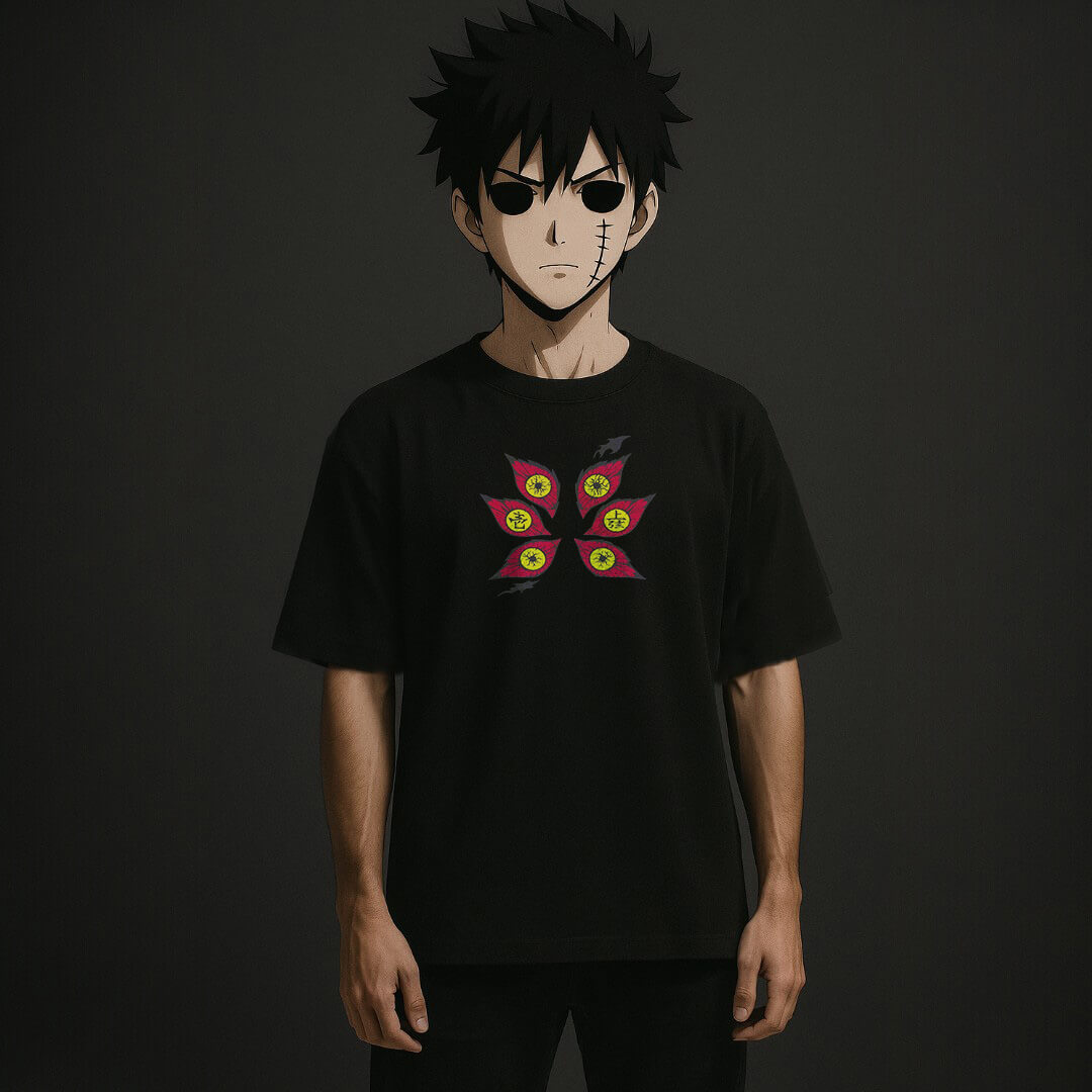 CAMISETA OVERSIZED PREMIUM DEMON SLAYER KOKUSHIBO