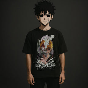 CAMISETA OVERSIZED PREMIUM BLEACH DARK ICHIGO