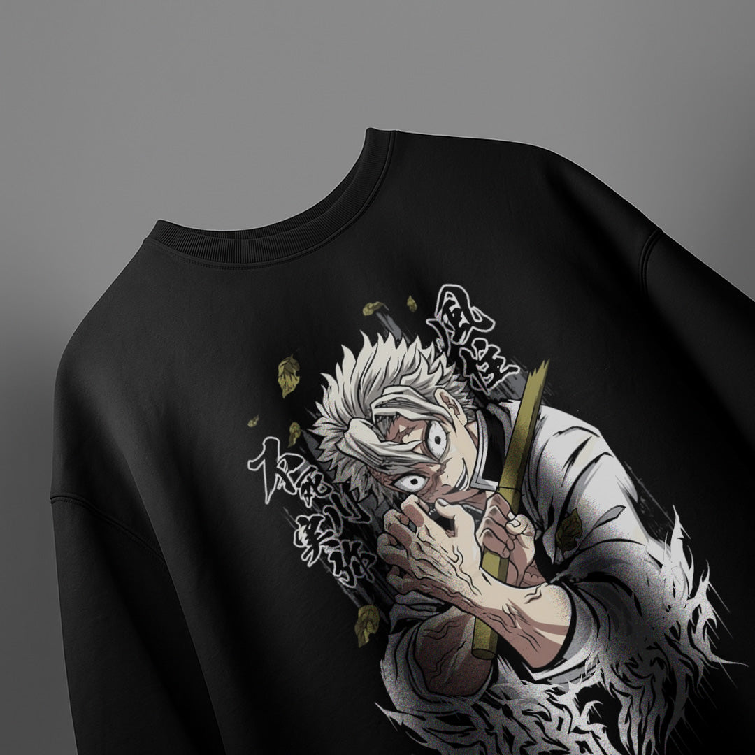 CAMISETA OVERSIZED PREMIUM SANEMI NICHIRIN BLADE DEMON SLAYER