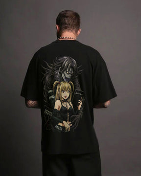 CAMISETA OVERSIZED PREMIUM DEATH NOTE MISA E RYUK