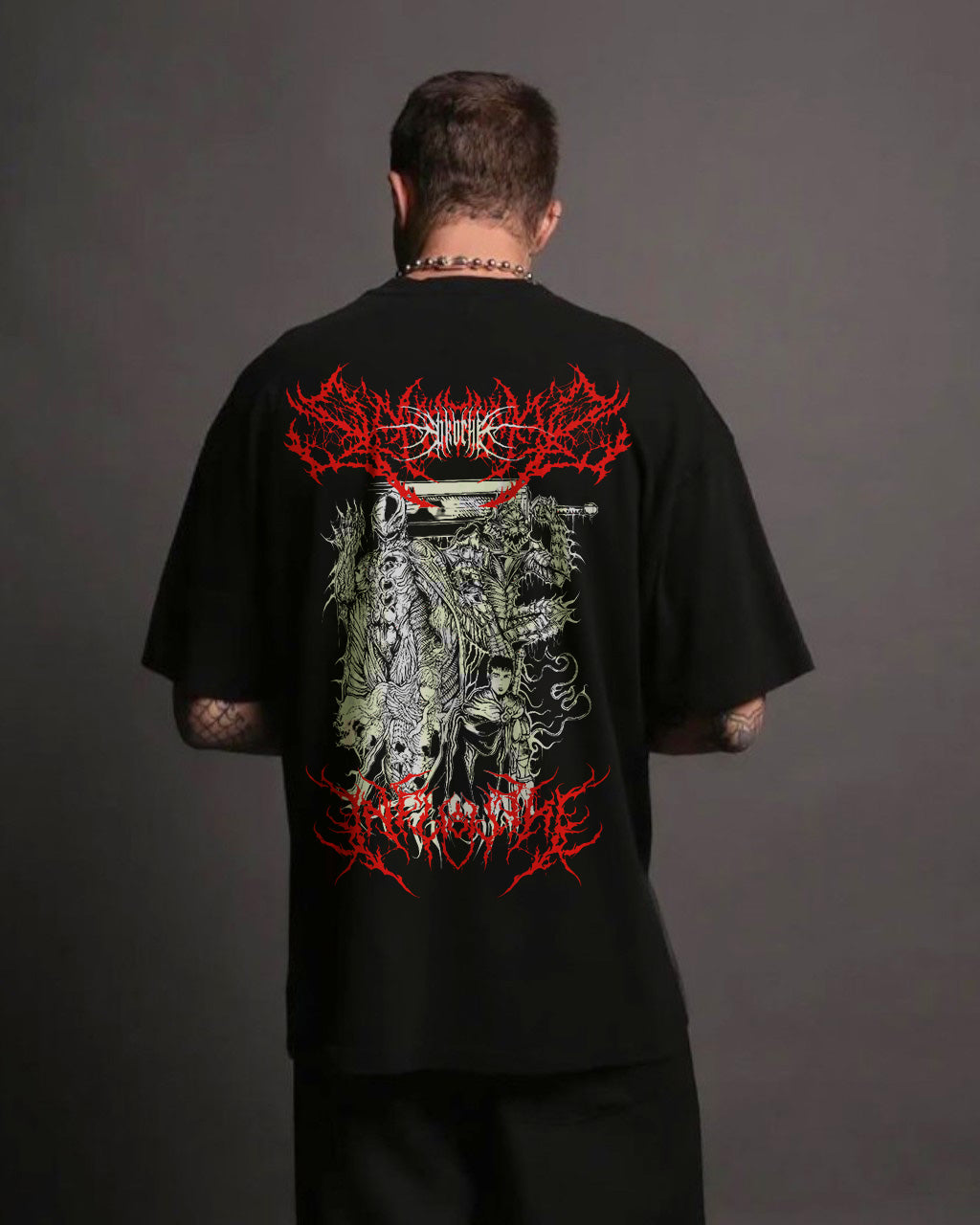 CAMISETA OVERSIZED PREMIUM BERSERK FURIA
