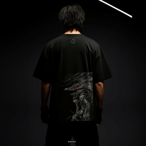 CAMISETA OVERSIZED PREMIUM BERSERK GUTS CONFUSÃO