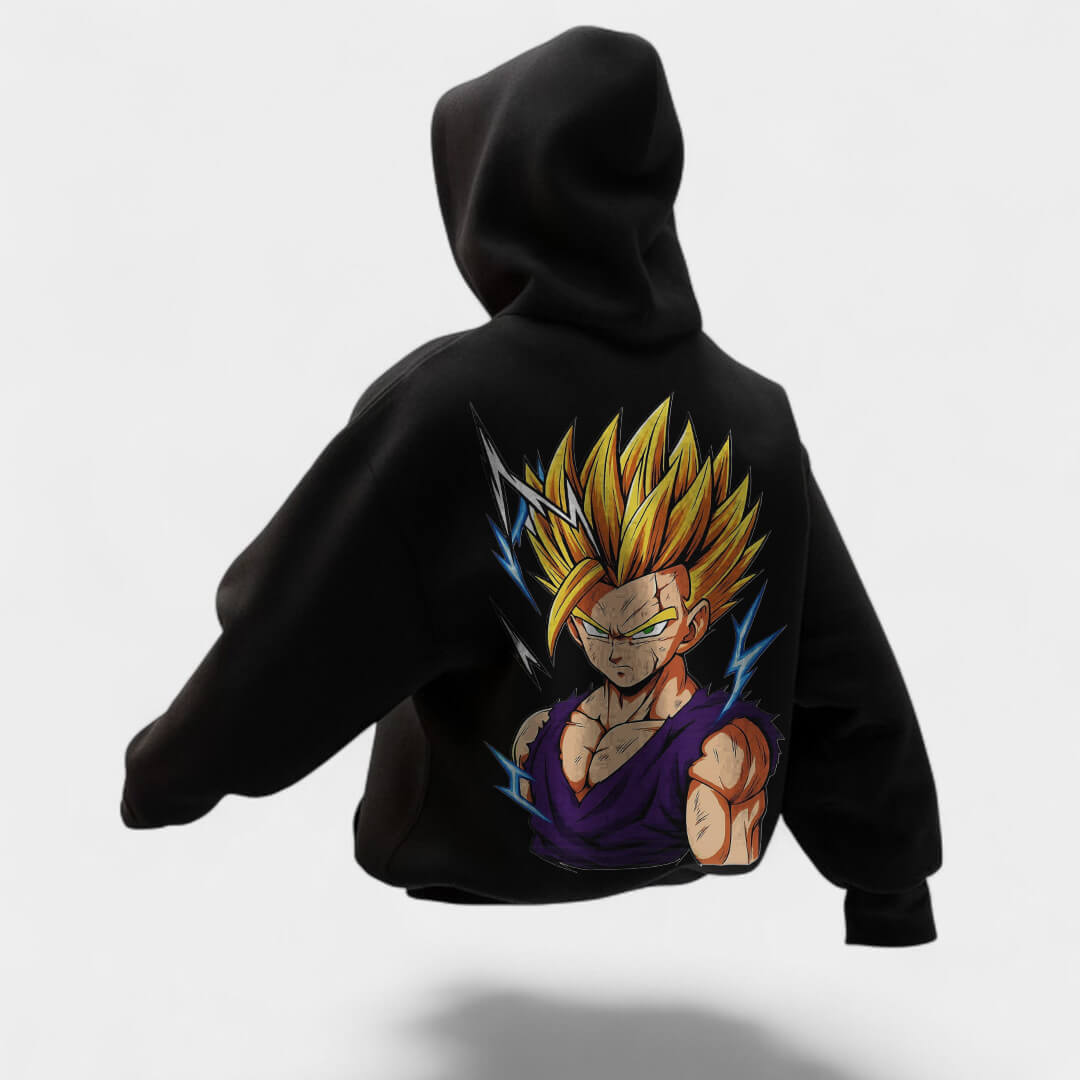 MOLETOM PREMUIM DRAGON BALL GOHAN SSJ2