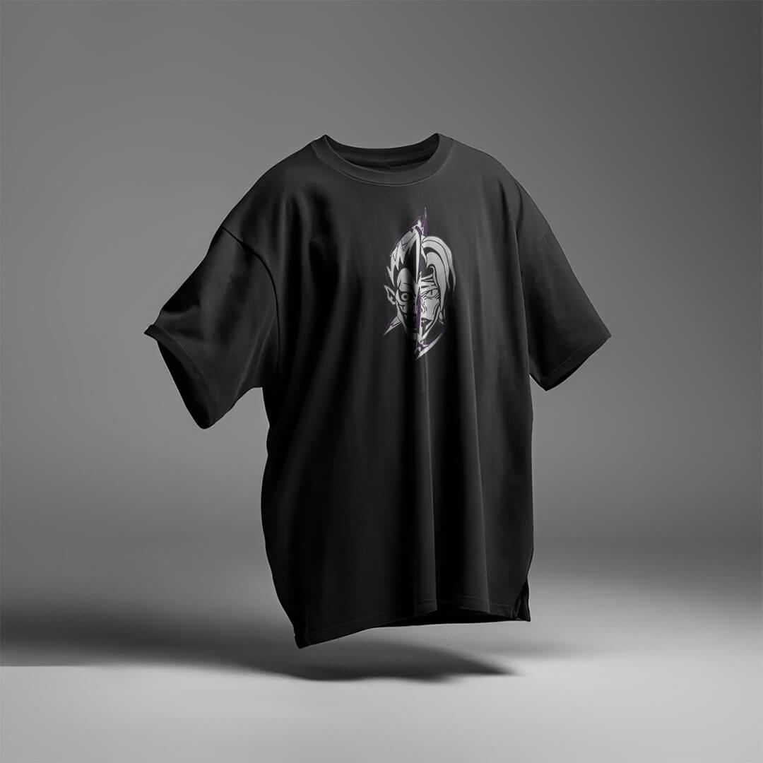 CAMISETA OVERSIZED PREMIUM DEATH NOTE MISA E RYUK